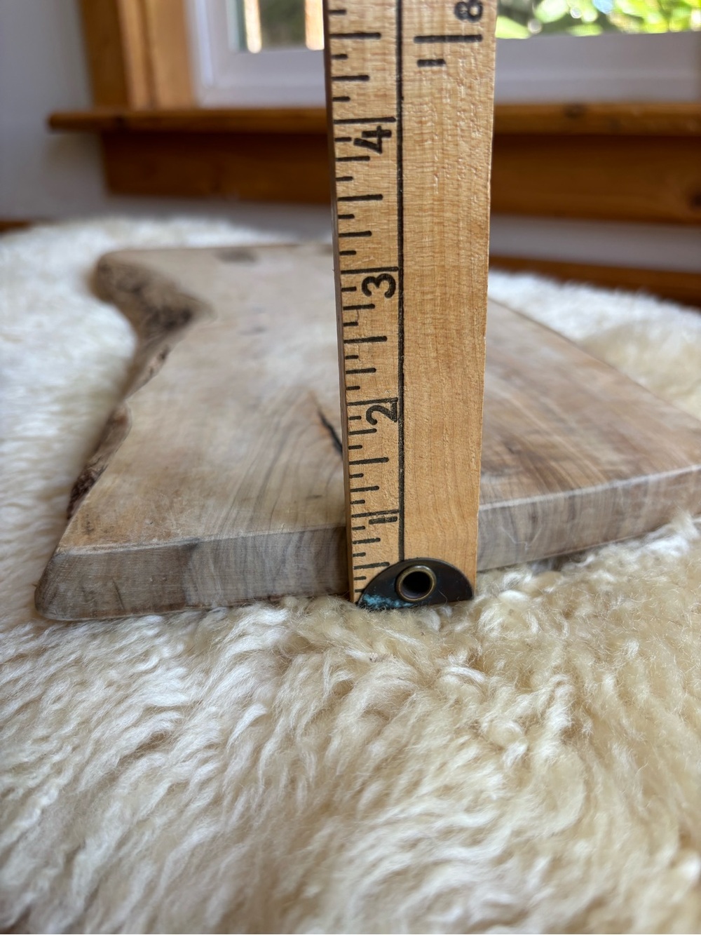 Live Edge Wooden Cutting Board - Picture 6 of 6